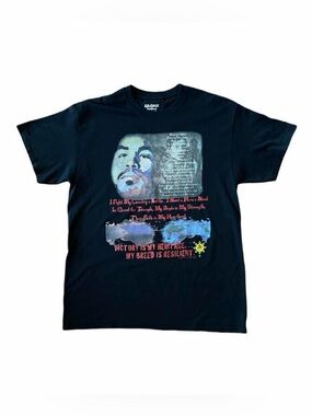 Manny Pacquiao Filipino Anthem Graphic Tee L